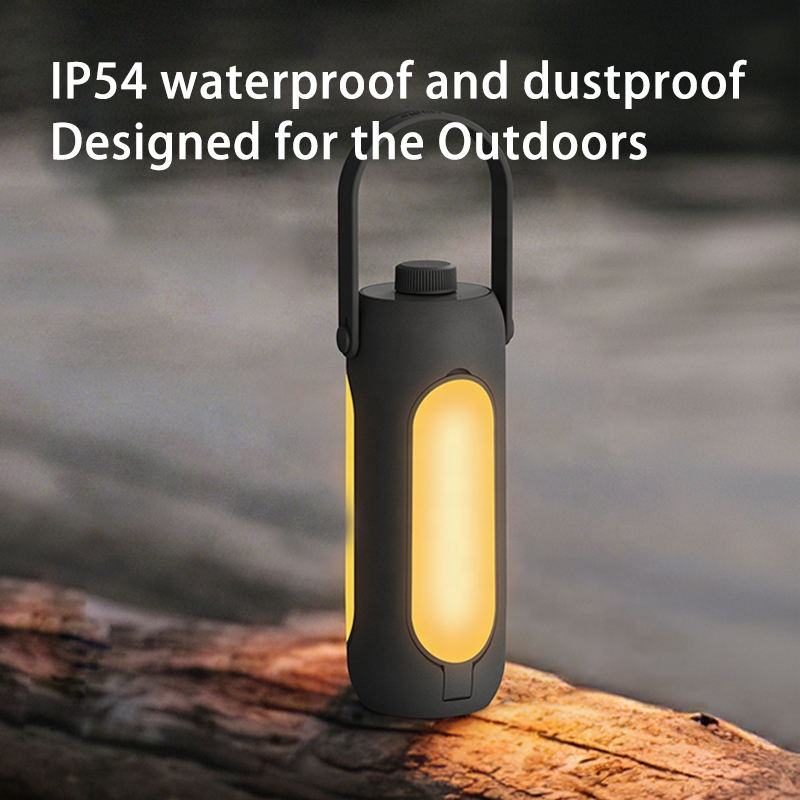 Camping Light Outdoor Picnic Tent Pendant Light USB Rechargeable Portable Light Flashlight Folding